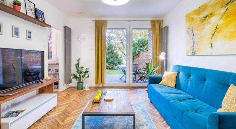 Cozy Apartment with Garden in the Castle District in Budapest