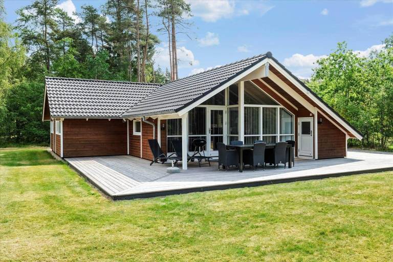 Ferienhaus mit Hund in Helberskov Strand, Als Odde f&uuml;r max. 8 Personen