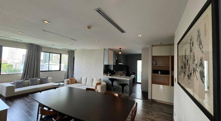 W8 CONDO, TOP Floor LUXE 3 Bedroom Penthouse, Hip central Bangkok area, 5 mins from Thonglo BTS stat — photo 3