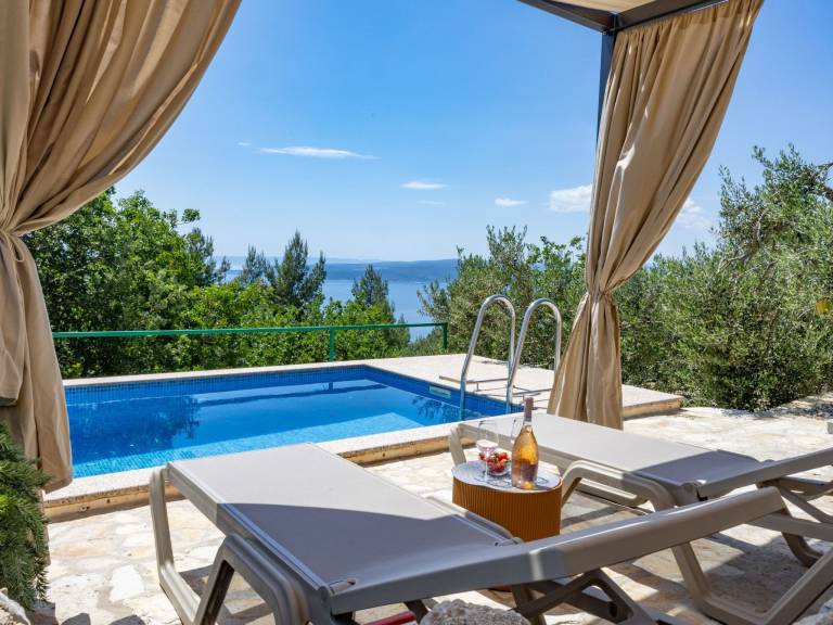 Ferienhaus in Baška Voda, Brela f&uuml;r max. 2 Personen