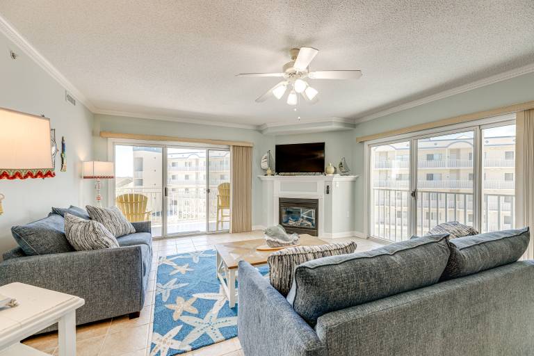 Ocean City Beach Condo Steps to Boardwalk