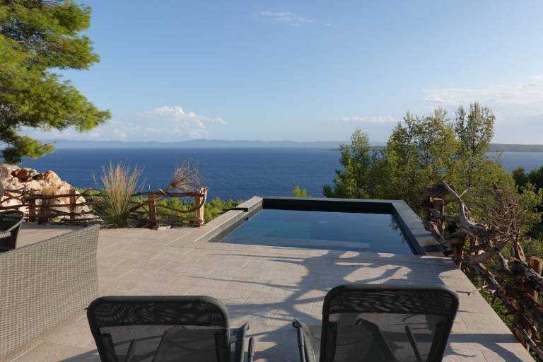 Three bedroom house with terrace and sea view Gromin Dolac, Hvar (K-24689) in Hvar