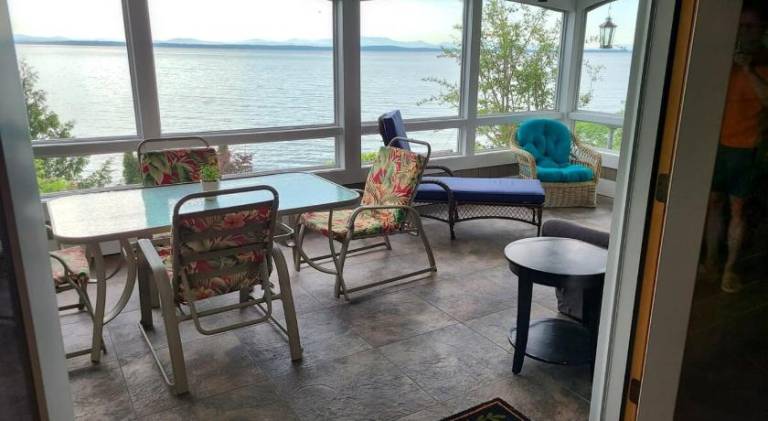 Loza house adirondack screened-in porch unit lake front — photo 5