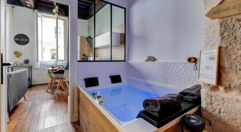 Apartment with jacuzzi in Chenove