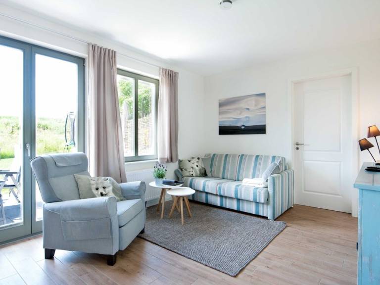 Ferienwohnung Turmfalke Terrasse