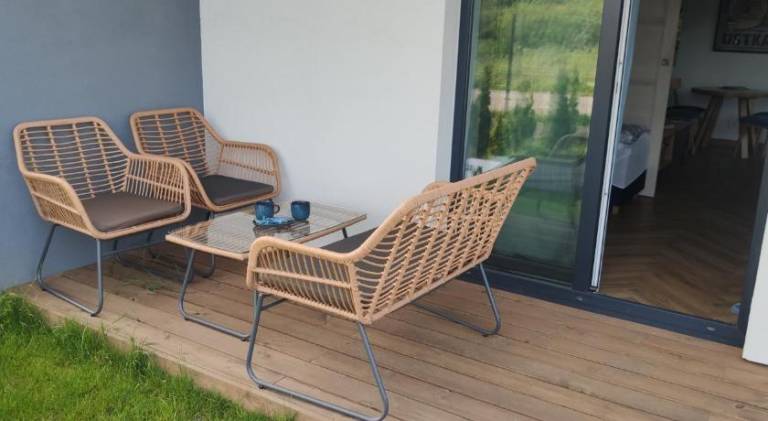 Holiday apartment with terrace & yard — photo 5