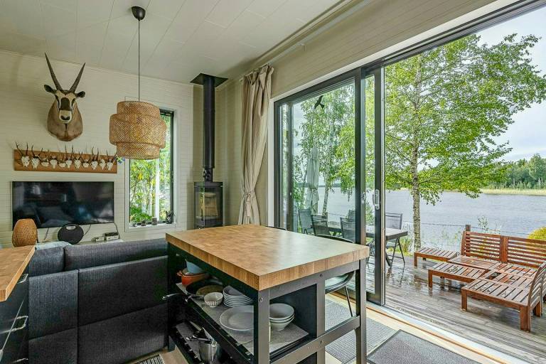 Ferienhaus in Sandviken für max. 5 Personen, Ferienhaus in Sandviken für max. 5 Personen,