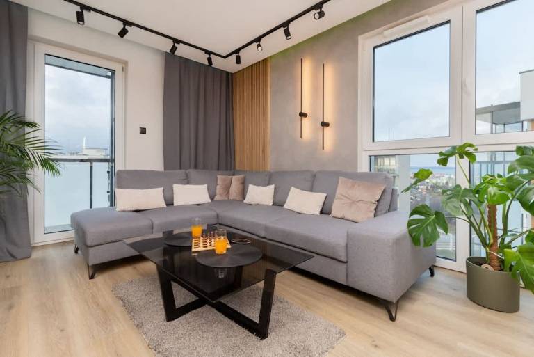 Holiday apartment with yard in Gdansk