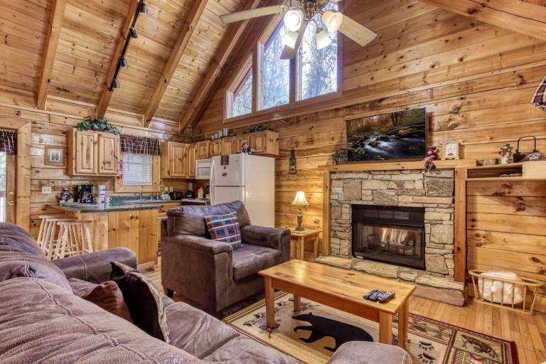 Family-friendly cabin with private pool | Pets allowed — photo 5