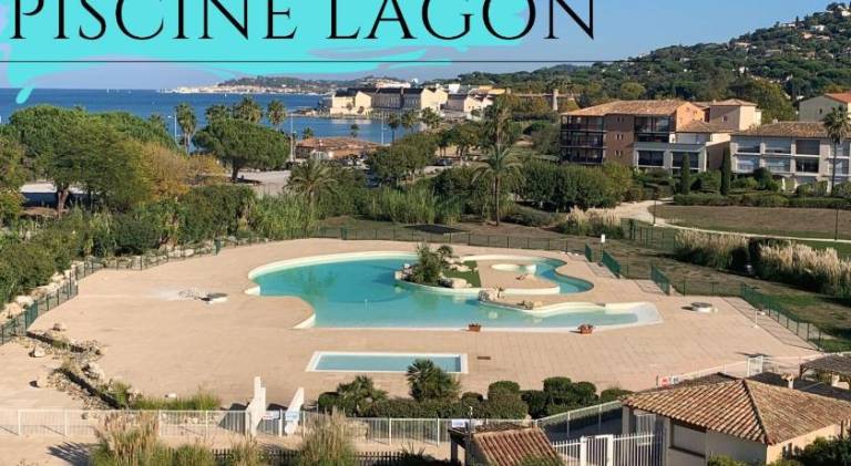 Apartment with pool & patio in Cogolin