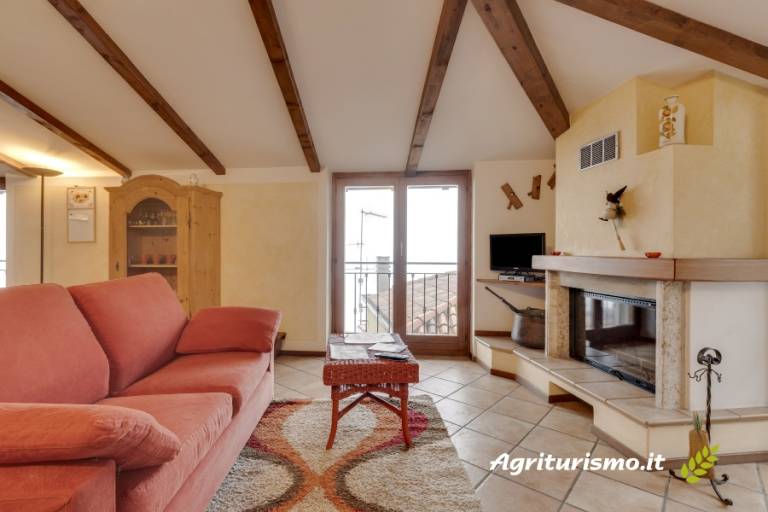 Agriturismo Il Fondaco: Appartamento Attico con splendida vista lago — photo 5