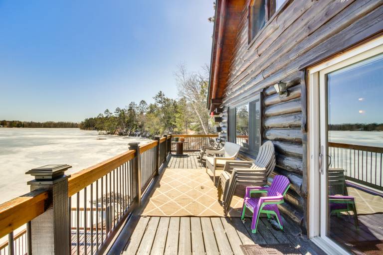 Lakefront Park Rapids Cabin w/ Decks & Boat Dock! — photo 2