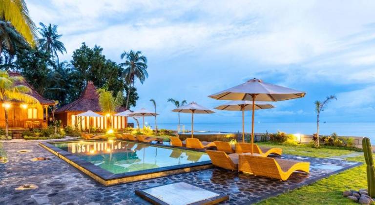 Dani Beach Villa Beachfront Villas in Penuktukan