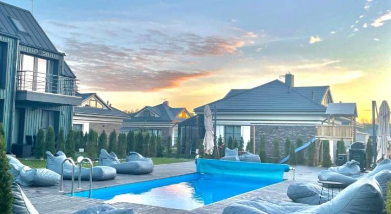 Rental apartment with pool in Palanga