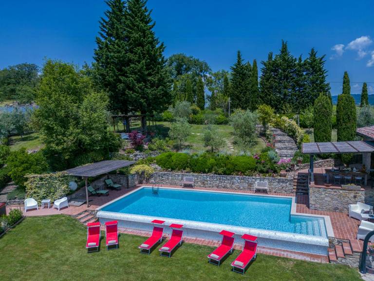 Ferienhaus in Gaiole in Chianti für max. 6 Gäste