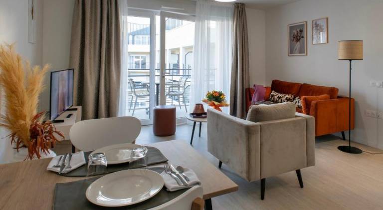 Serviced apartment with patio, yard & sauna — photo 2