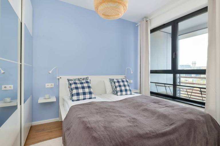 Popieluszki 20 Gdansk Bright Apartment with Parking Balcony with a view — photo 2