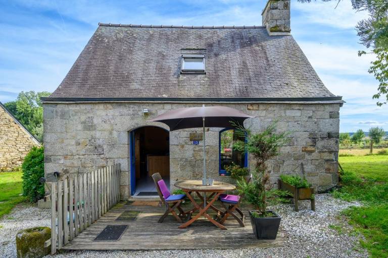 Ferienhaus in Cléguérec, Sainte-Brigitte f&uuml;r max. 2 Personen am Atlantik