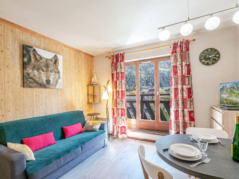 Studio with 1 room for 3 persons in Chamonix-Mont-Blanc