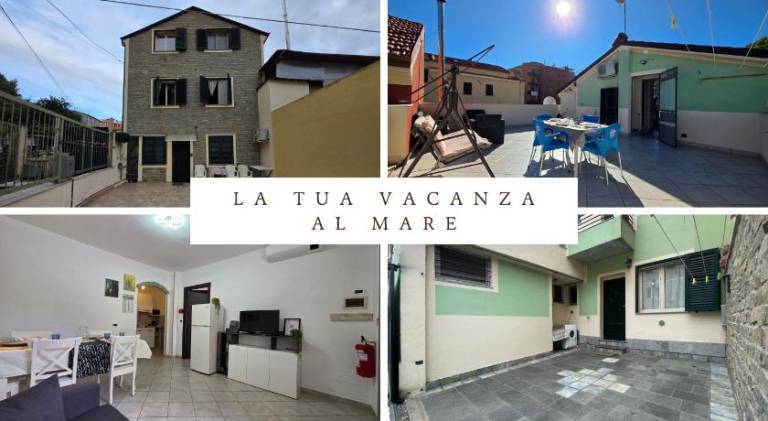 Holiday apartment with terrace | Next to the beach | Dogs allowed in Loano