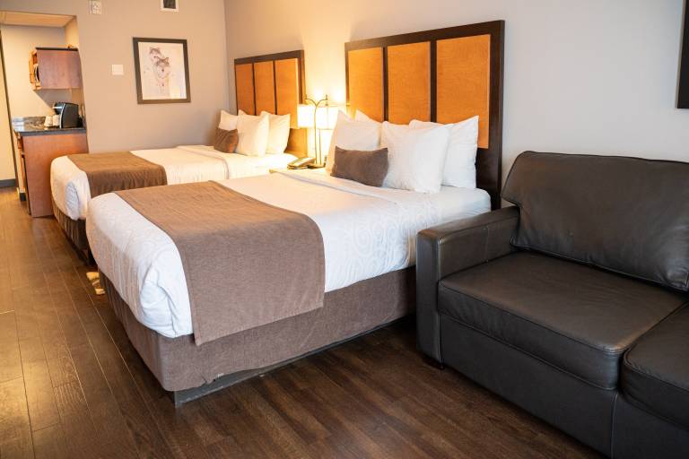 Superior Hotel Room - 2 Queens Sofa Bed — photo 4