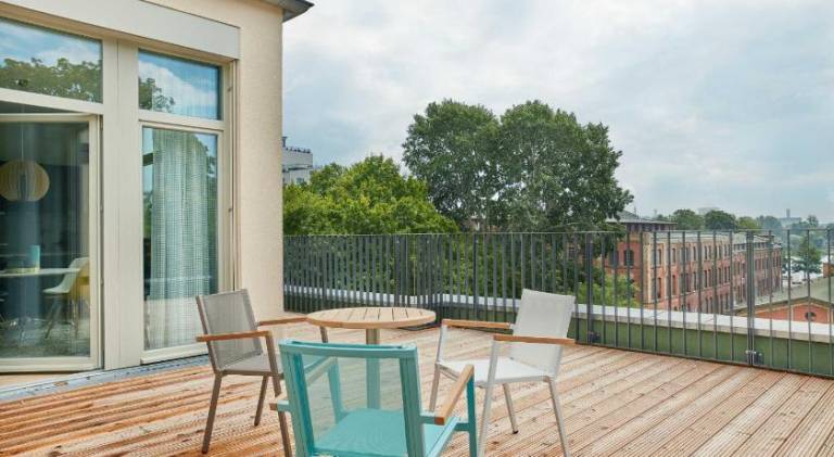 64 m&sup2; Apartment mit Hotelservice