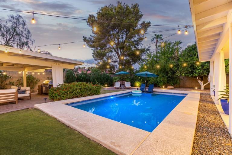 The Larkspur 2 Masters Heated Pool Gameroom