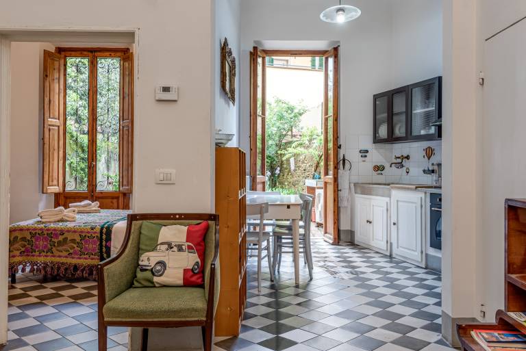 Apartment 'La Casa Vintage' with Private Garden, Wi-Fi and Air Conditioning — photo 3