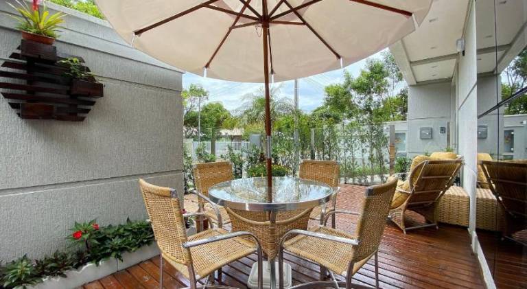 Holiday apartment with 2 rooms for 5 persons in Bombinhas