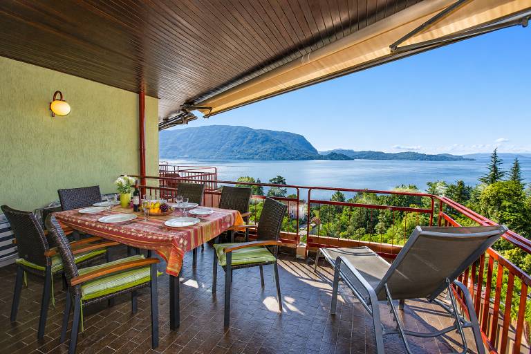 Ferienwohnung mit Hund inSusello, Verbania Lago Maggiore f&uuml;r max. 6 Personen
