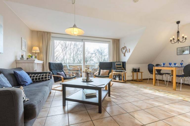 Ferienwohnung mit Hund in Sankt Peter-Ording f&uuml;r max. 4 Personen