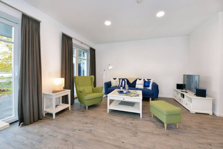 Komfortable Ferienwohnung Blaues Haus App. 1 mit Meerblick und Terrasse — photo 3
