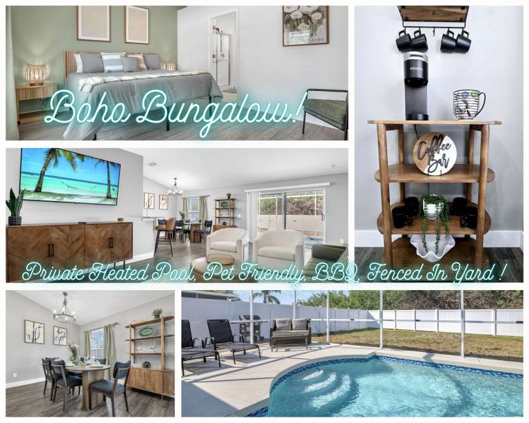 New! Boho Bungalow, Heated Pool, Community Amenities, & More! in Bradenton, FL