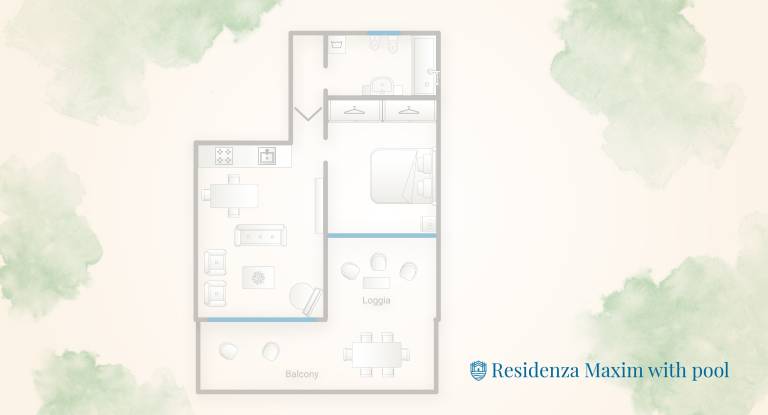Family-friendly rental apartment with pool & terrace | Lake view | Dogs allowed — photo 5