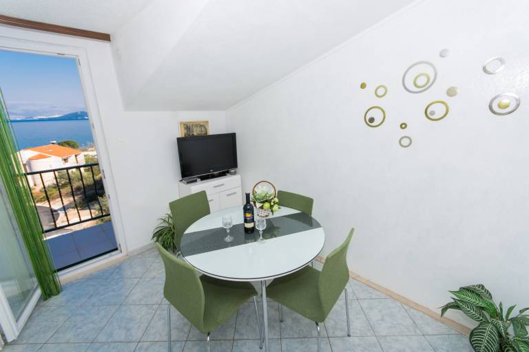 Two bedroom apartment with terrace and sea view Slatine, Čiovo (A-1126-b) — photo 2