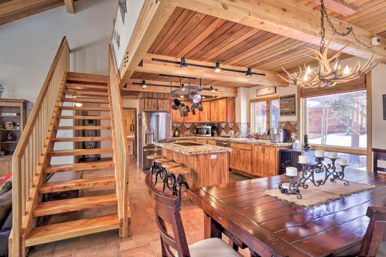 Snowshoe & Ski: Home w/ Mtn-View Deck in Breck! — photo 3