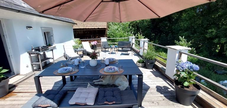 Ferienwohnung mit traumhafter Dachterrasse