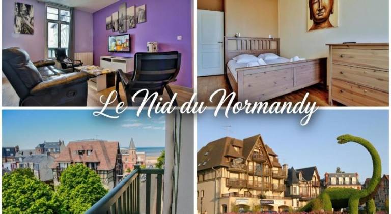 Fully equipped apartment with patio | Next to the beach | Pets are welcome in Lisieux
