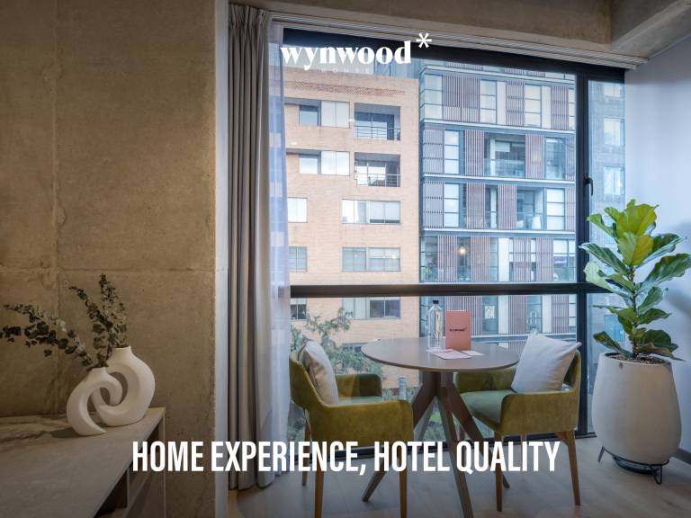 w Cozy 2BR in Parque Virrey