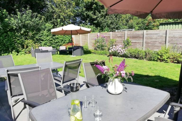 Ferienhaus mit Garten und Terrasse | Haustiere sind willkommen