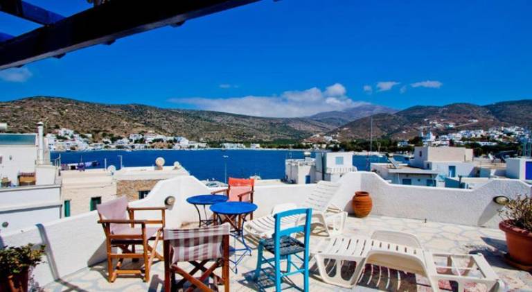 Nice serviced apartment with terrace | Dogs allowed in Naxos