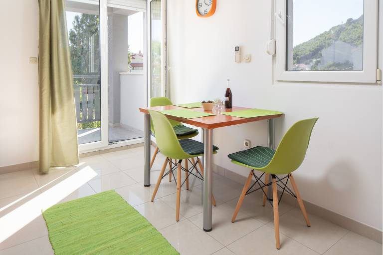 Studio flat with terrace and sea view Duće, Omiš (AS-16877-d) — photo 2
