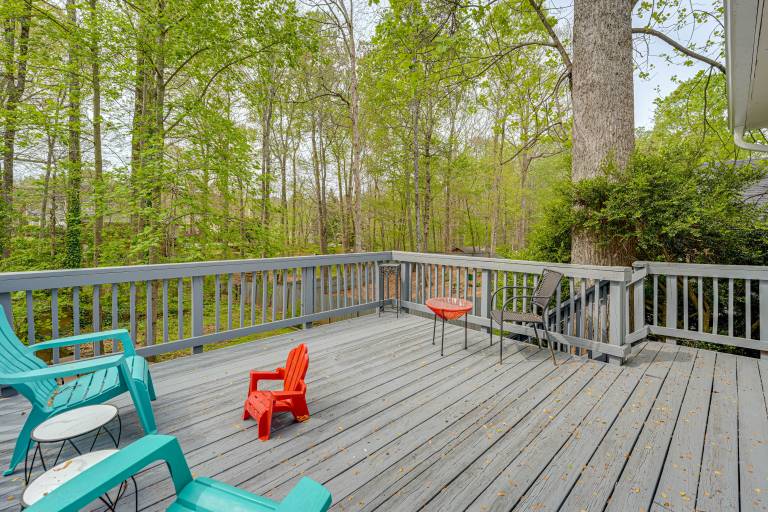 Smyrna Sanctuary Near Parks: Spacious Yard + Deck — photo 4