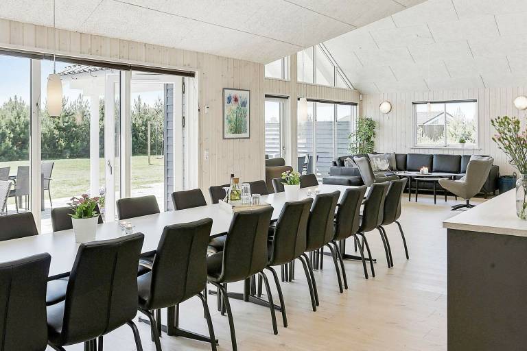 Ferienhaus mit Hund in Marielyst, Falster für max. 20 Personen