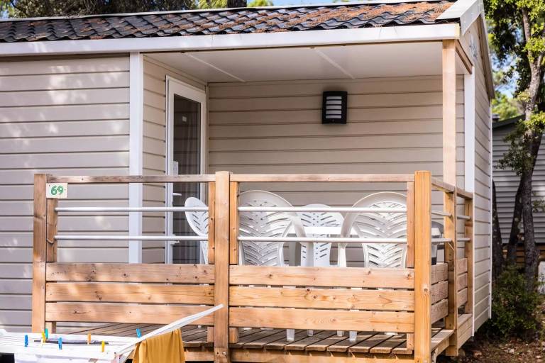 Camping 2 Beaches & Ocean - Mobile home Comfort 2 bdr. 4/6 pers. Small Decking — photo 3