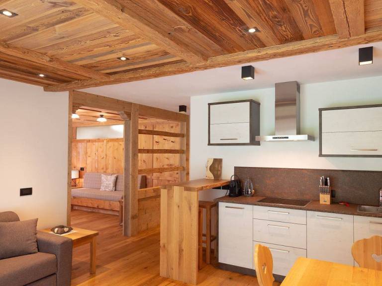 Ferienwohnung mit Hund in Campill, Pedraces f&uuml;r max. 4 Personen