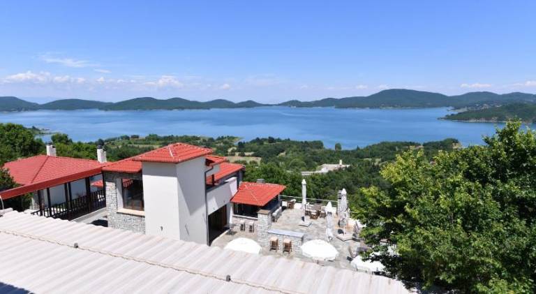 Nevros Hotel Resort and Spa Limni Plastira in Lake Plastiras