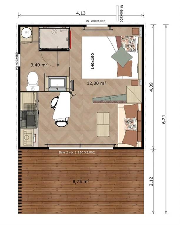 Chalet  Savignac-les-Ormeaux