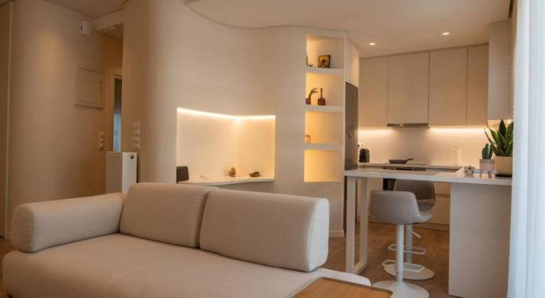 Holiday apartment with patio in Volos