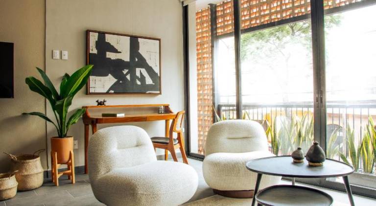 Holiday apartment with 2 rooms for 4 persons in Mexico City